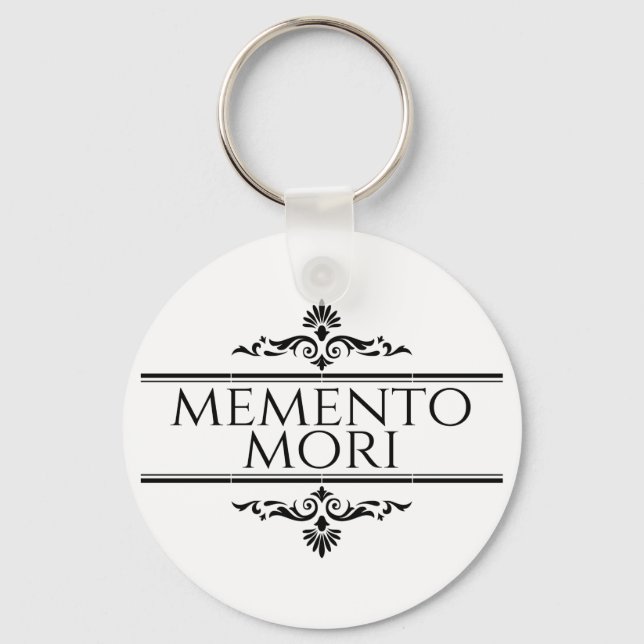 Memento Mori Keychain (Front)