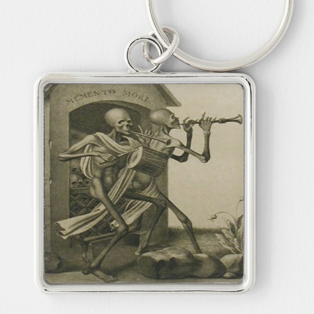 Memento Mori Keychain (Front)