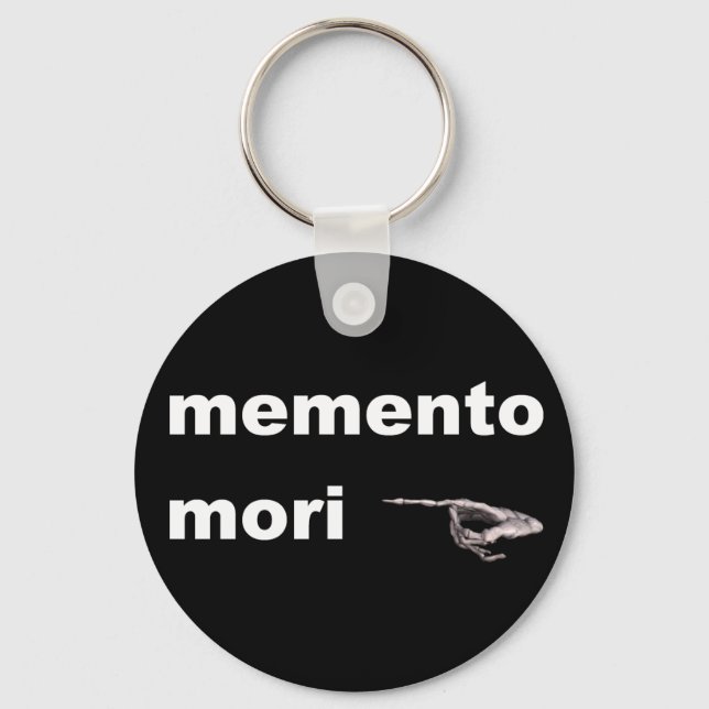 memento mori keychain (Front)
