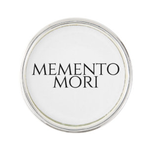 Memento Mori Lapel Pin