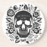 Memento Mori - latin Coaster<br><div class="desc">Memento Mori - remember you have to die -  life is short</div>