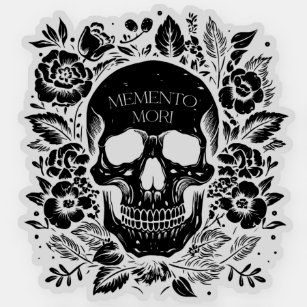 Memento Mori - latin Sticker