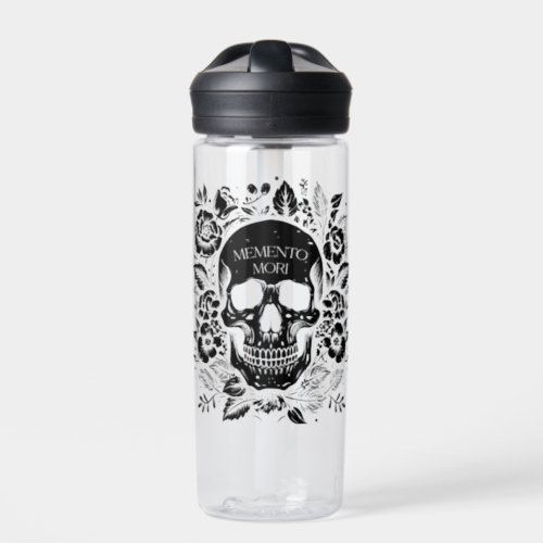 Memento Mori _ latin Water Bottle