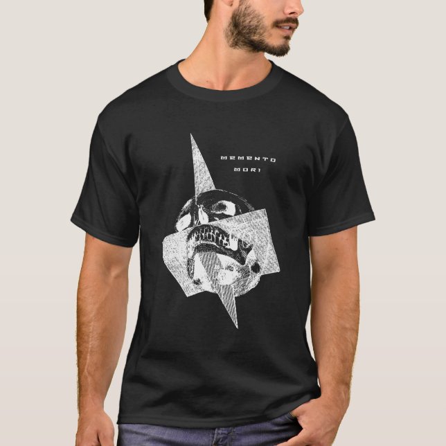Memento Mori Latin Wisdom for Stoics T-Shirt (Front)