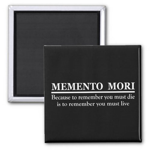 memento mori magnet