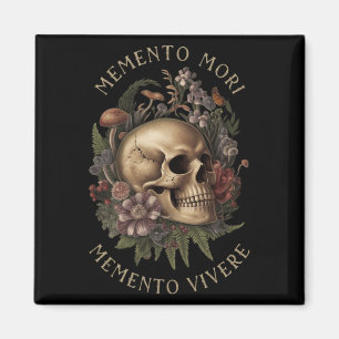 Memento Mori Memento Vivere _ Philosophy & Lat Magnet