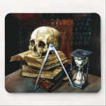 Memento mori mouse pad<br><div class="desc">Vanitas symbol</div>