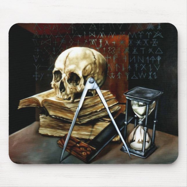 Memento mori mouse pad (Front)