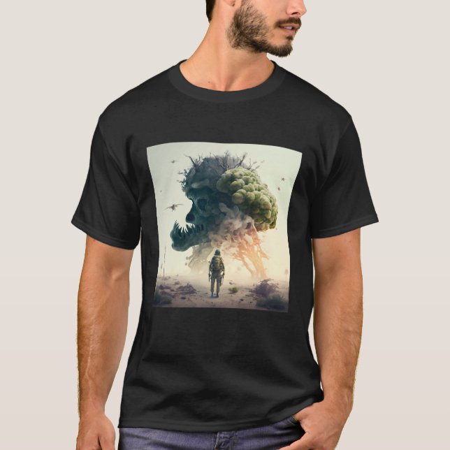 Memento Mori Nature Warrior T-Shirt (Front)