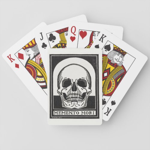 Memento Mori Poker Cards