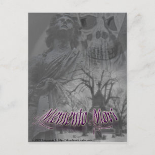 memento mori postcard 2