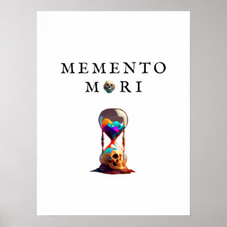 Memento Mori Poster | Stoic Poster | Stoic Gift