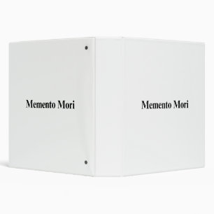 Memento Mori Professional Project Binder