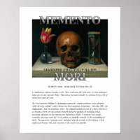 Memento Mori - Remember that you will die Poster