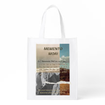 Memento Mori Reusable Grocery Bag