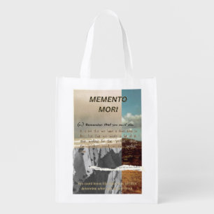 Memento Mori Reusable Grocery Bag