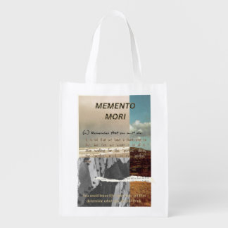 Memento Mori Reusable Grocery Bag