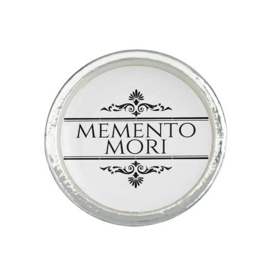 Memento Mori Ring (Front)