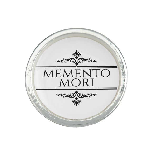 Memento Mori Ring (Front)