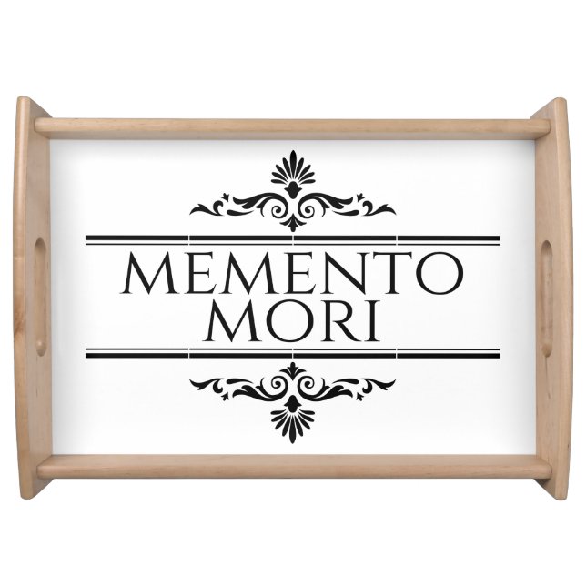 Memento Mori Serving Tray (Front)
