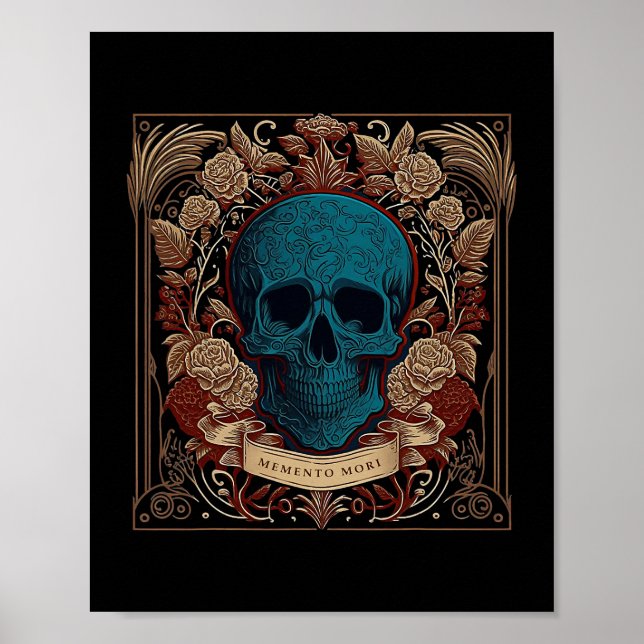 Memento Mori Skull 7 Poster (Front)