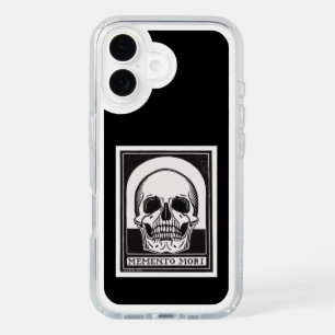 Memento Mori Skull Art iPhone 16 Case