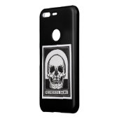Memento Mori Skull Art Uncommon Google Pixel Case (Back/Left)