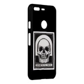Memento Mori Skull Art Uncommon Google Pixel Case (Back/Right)