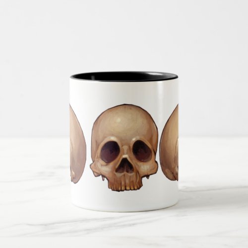 Memento Mori Skull Mug