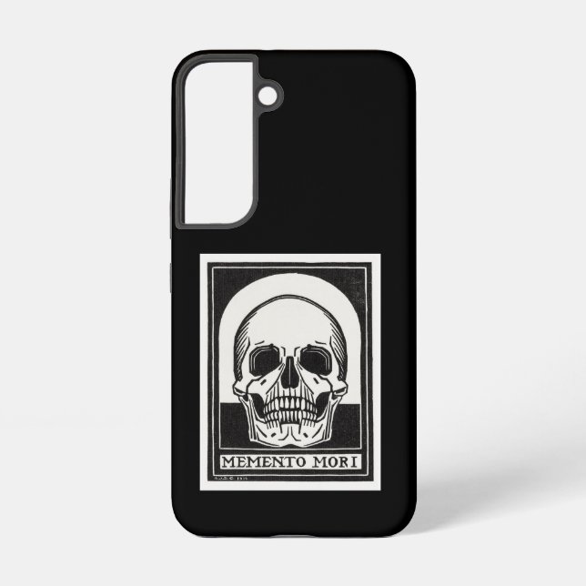 Memento Mori Skull Samsung Galaxy Case (Back)
