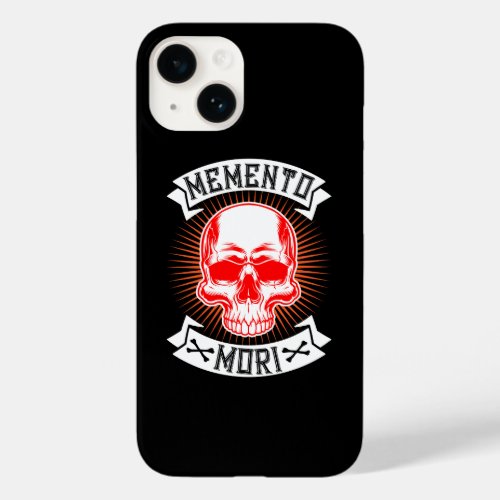 Memento Mori Skull Your time will come Case_Mate iPhone 14 Case