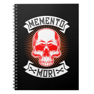 Memento Mori Skull Your time will come Notebook