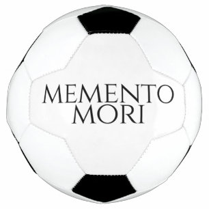 Memento Mori Soccer Ball