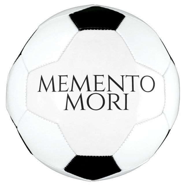 Memento Mori Soccer Ball (Front)