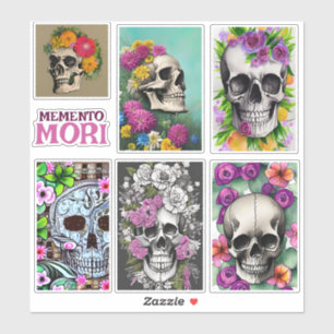 Memento Mori Sticker Sheet