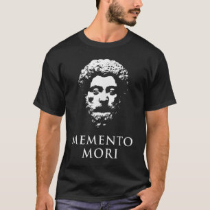 Memento Mori With Marcus Aurelius Head T-Shirt