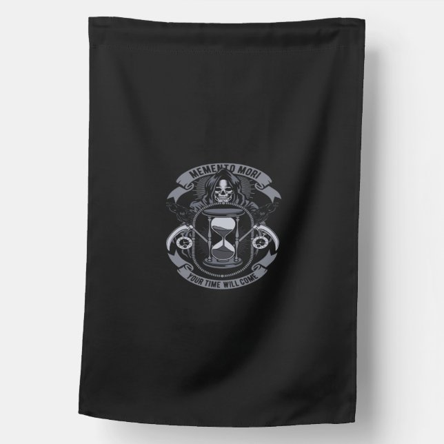 memento mori your time will come house flag (Front)