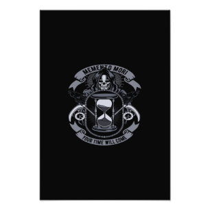 memento mori your time will come photo print