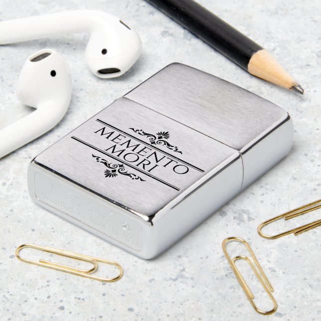 Memento Mori Zippo Lighter | Zazzle
