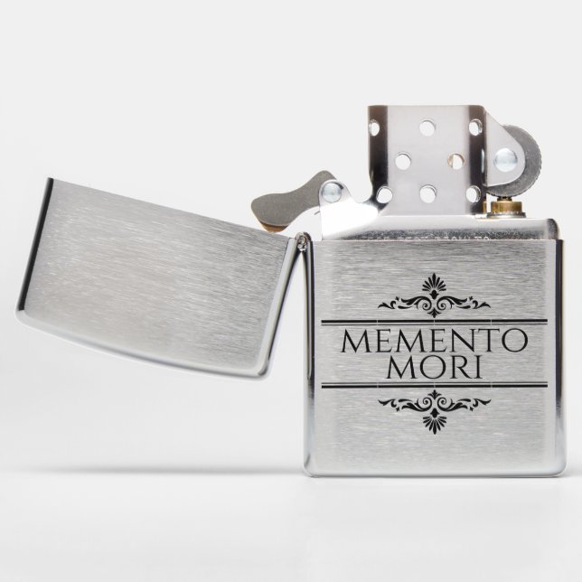Memento Mori Zippo Lighter | Zazzle