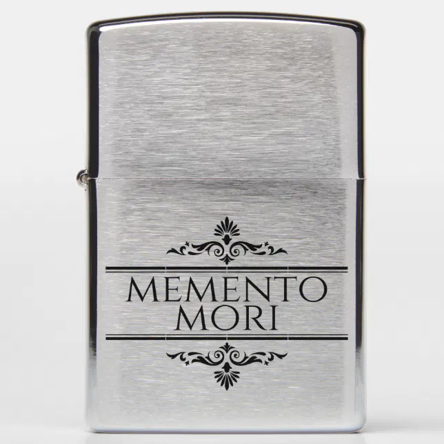 Memento Mori Zippo Lighter | Zazzle