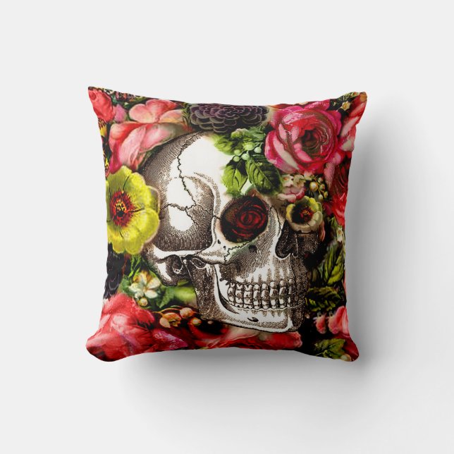 Memento Throw Pillow (Front)