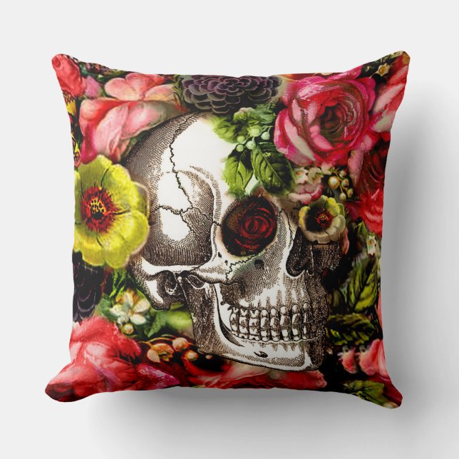 Memento Throw Pillow (Front)