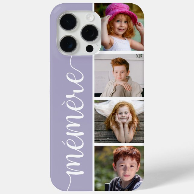 Mémère 4 Photo Case-Mate iPhone Case (Back)