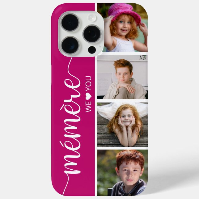 Mémère 4 Photo Case-Mate iPhone Case (Back)