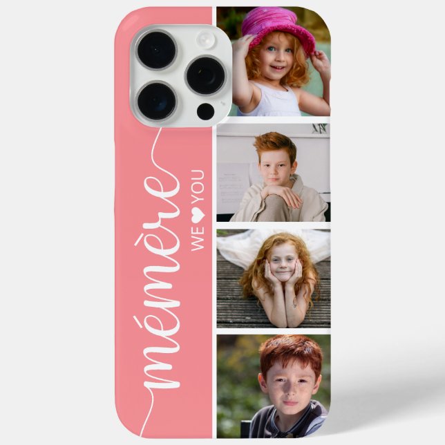Mémère 4 Photo Case-Mate iPhone Case (Back)