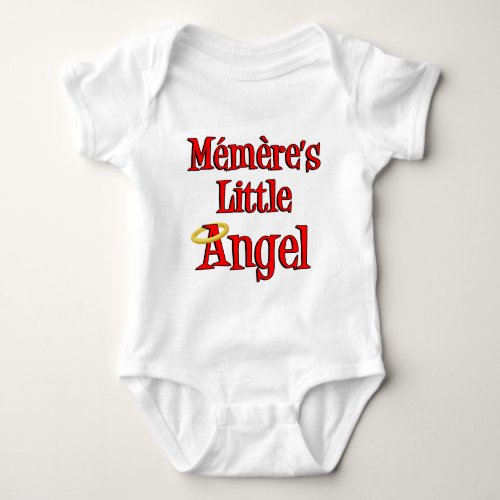 Memeres Little Angel Baby Bodysuit