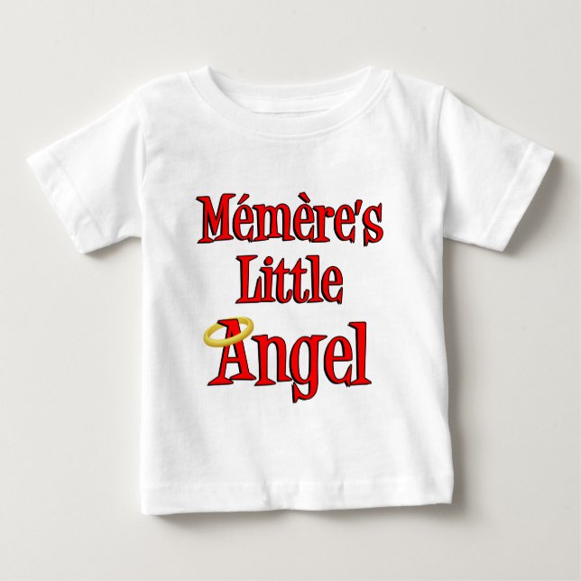 Memere's Little Angel Baby T-Shirt (Front)