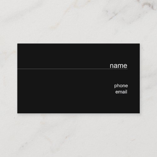 Memo Business Card