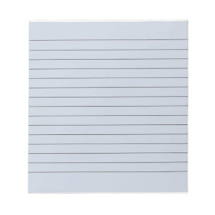 Memo Pad with Lines Business Lined Classic